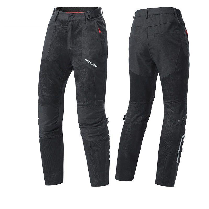 Pantalones de motociclismo con protecciones Motowolf 0611-4