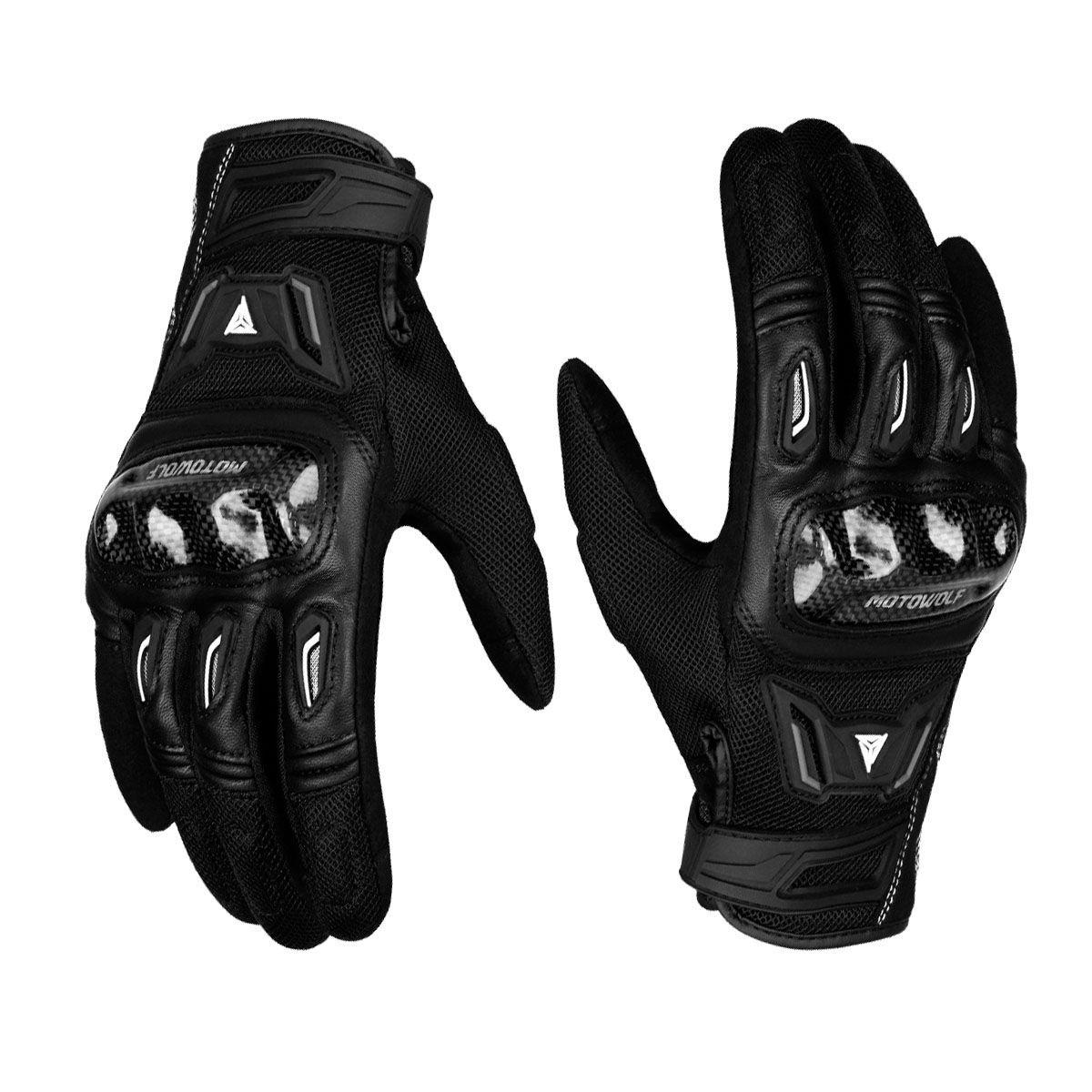 Guantes De Mujer Para Motociclismo Motowolf 0330B-4