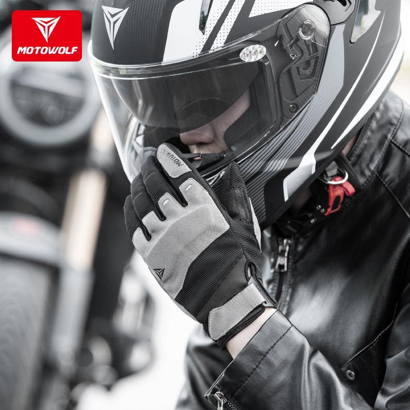 Guantes para motociclismo Motowolf 0325-4