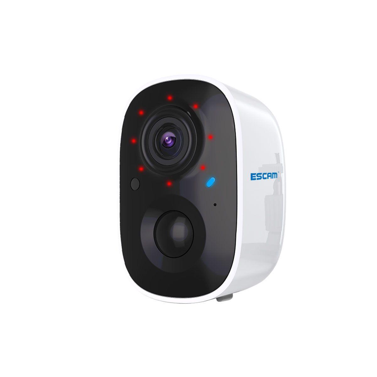 Camara De Exterior IP Wifi Bateria 5200mAH 3MP 1080p IP65 ESCAM G14-2