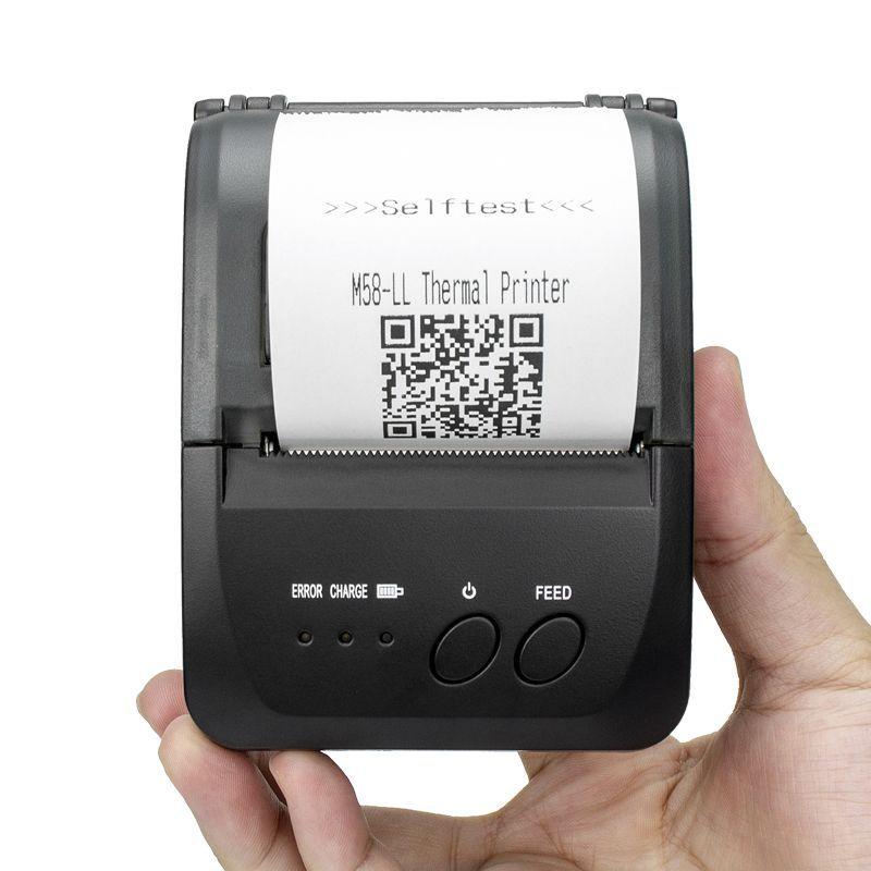 Impresora Térmica Bluetooth recargable 1809DD 58mm-6