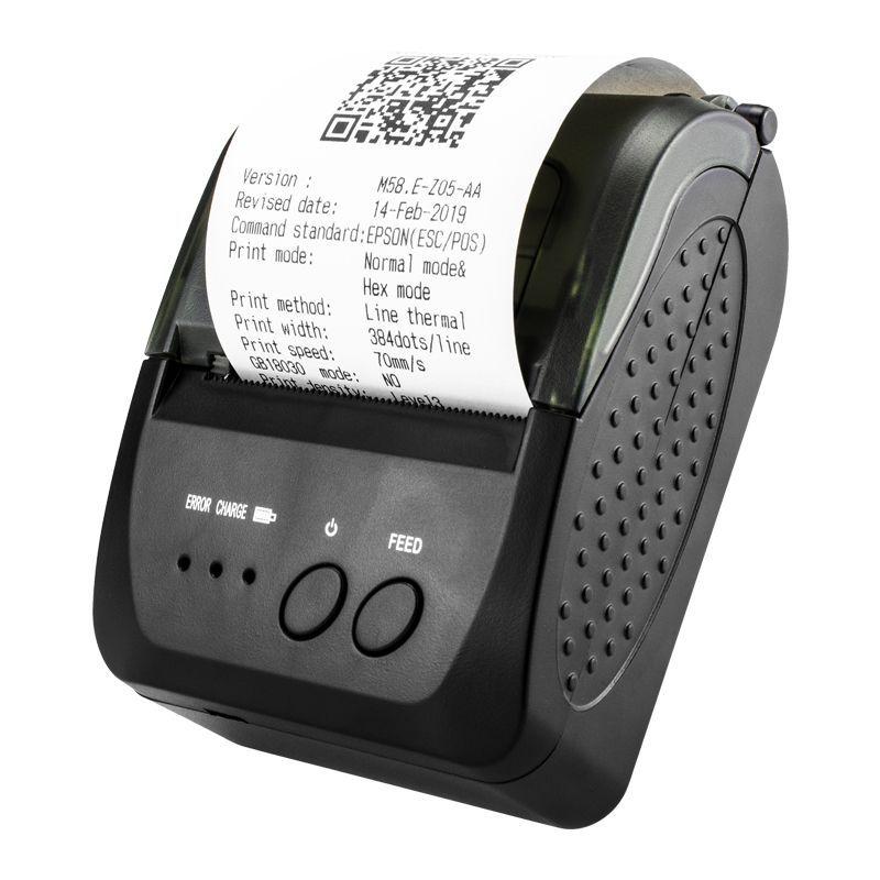 Impresora Térmica Bluetooth recargable 1809DD 58mm-5