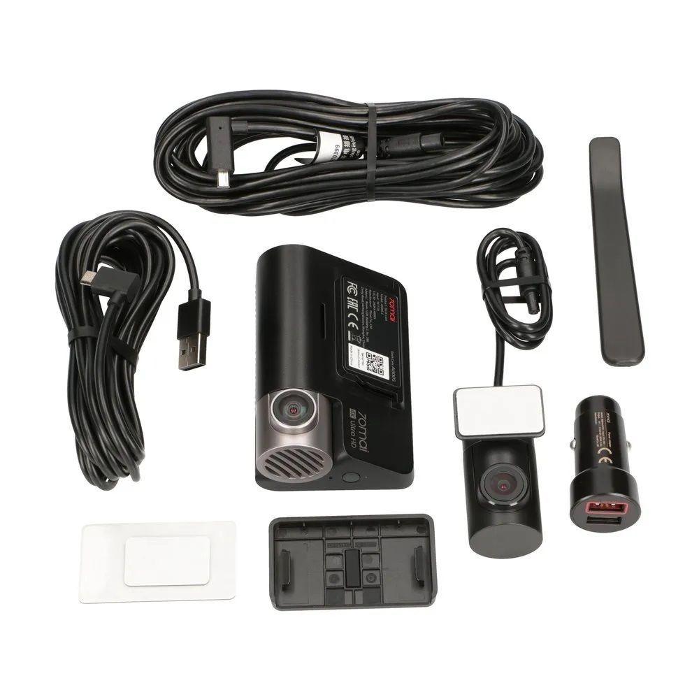 Camara Testigo para auto DVR1944P + Cámara Trasera 70mai Pro Plus A500S-1 Smart Dash -5