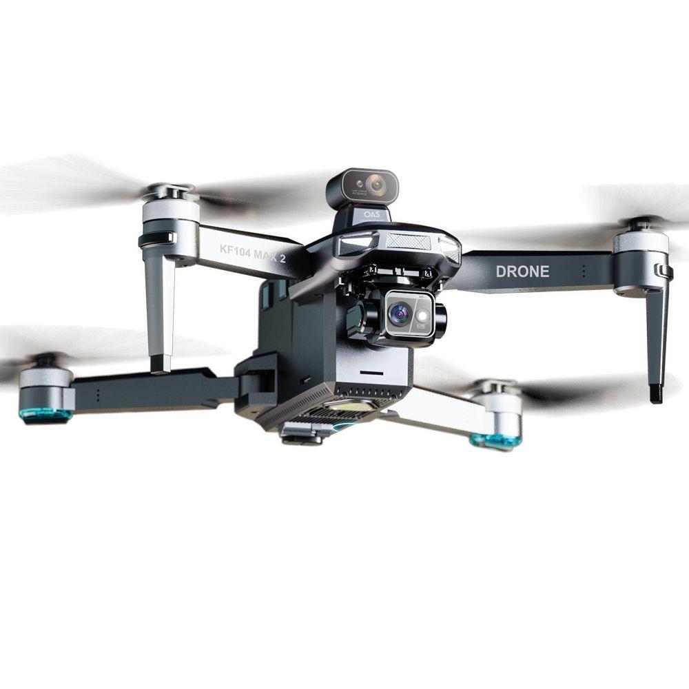 Dron KF104 MAX2 OAS gimbal GPS Wifi 5G 4k 6KM 3900mAh 2 Baterías-3
