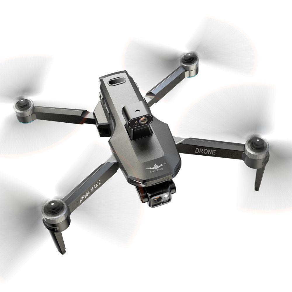 Dron KF104 MAX2 OAS gimbal GPS Wifi 5G 4k 6KM 3900mAh 2 Baterías-4