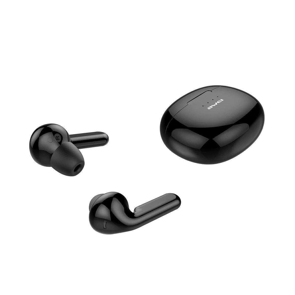 Audífonos Bluetooth Awei T15 TWS con caja de carga-2