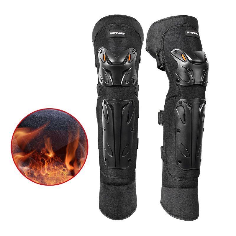Rodilleras Motowolf MDL1010 Térmicas Reflectantes – Protección Anticaídas-2