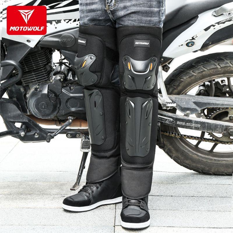 Rodilleras Motowolf MDL1010 Térmicas Reflectantes – Protección Anticaídas-4