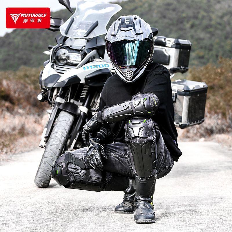 Rodilleras Motowolf MDL1010 Térmicas Reflectantes – Protección Anticaídas-5