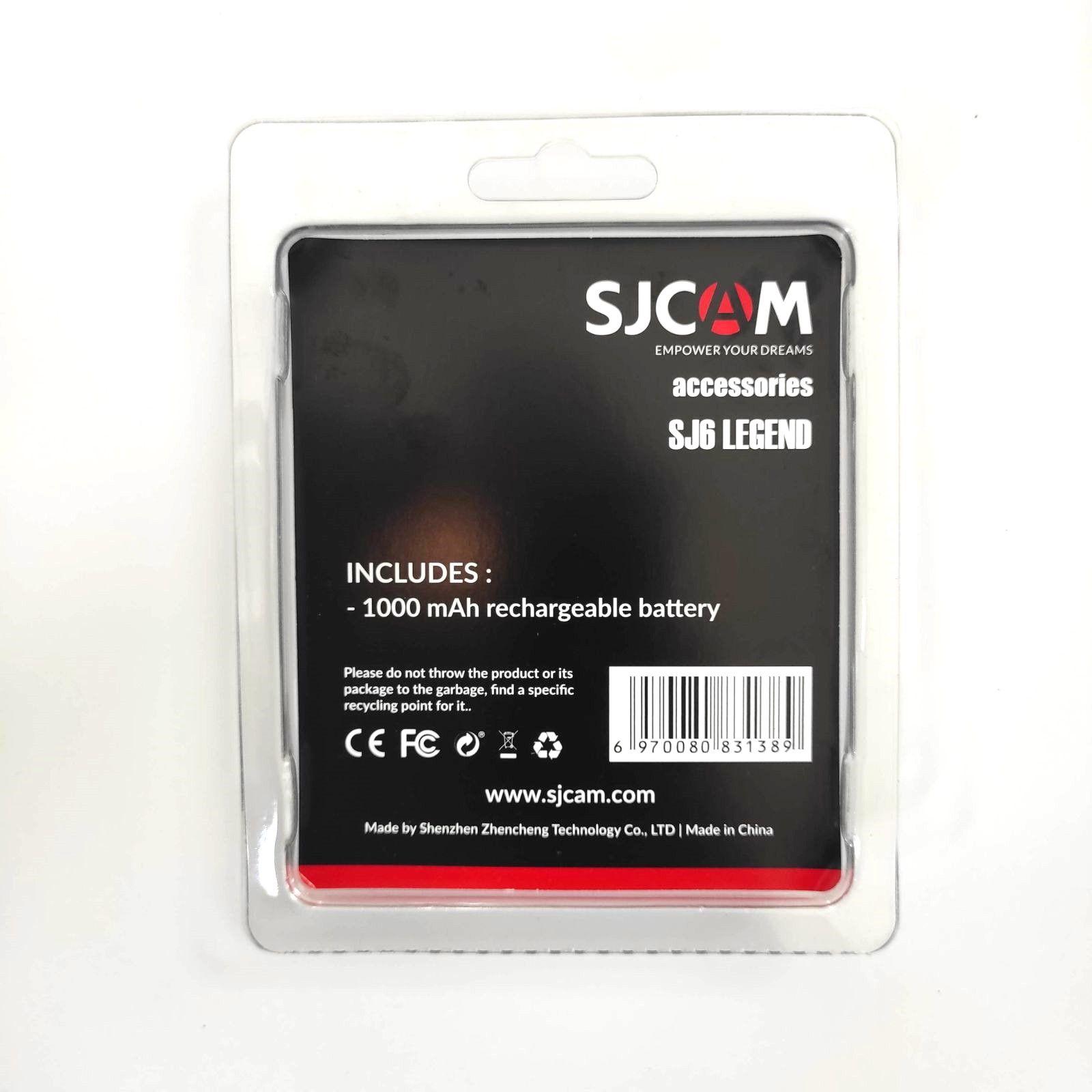 Batería de litio 1000mAh para cámara deportiva SJCAM SJ6 LEGEND / SJ6 PRO-4