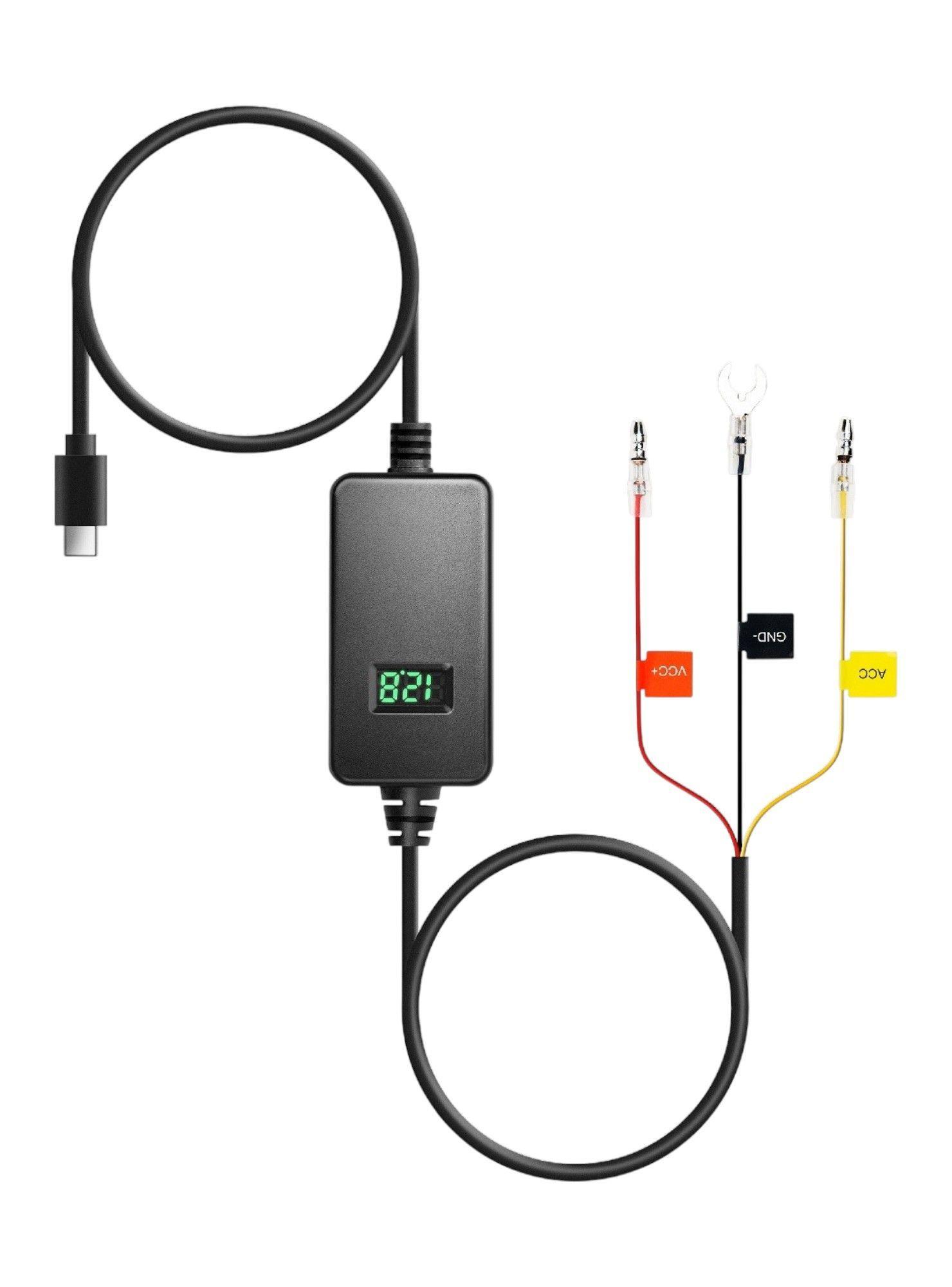 Kit Energía 70mai UP06 Tipo-C Parking 24H Ajustable 12-30V-2