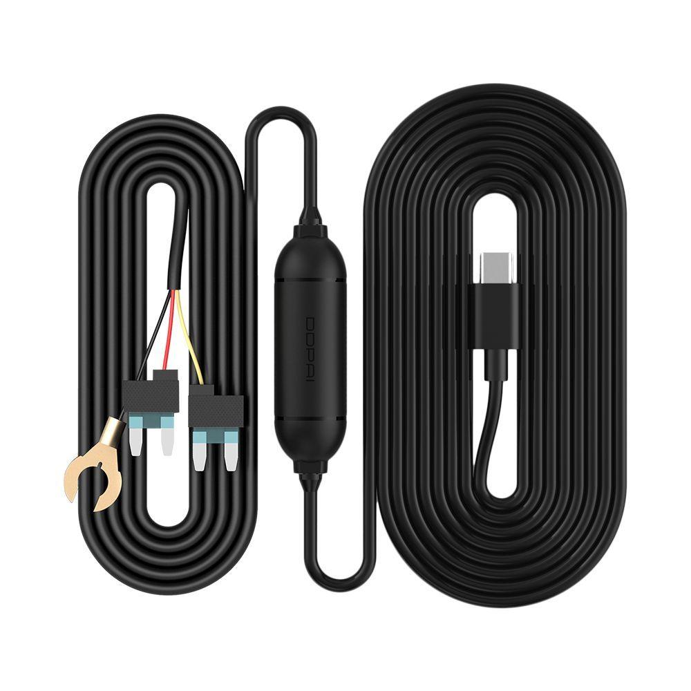 Kit de cableado energía tipo C A_HC12 para cámaras de auto DDPAI para MINI5, N1, N3, Z40, Z50-3