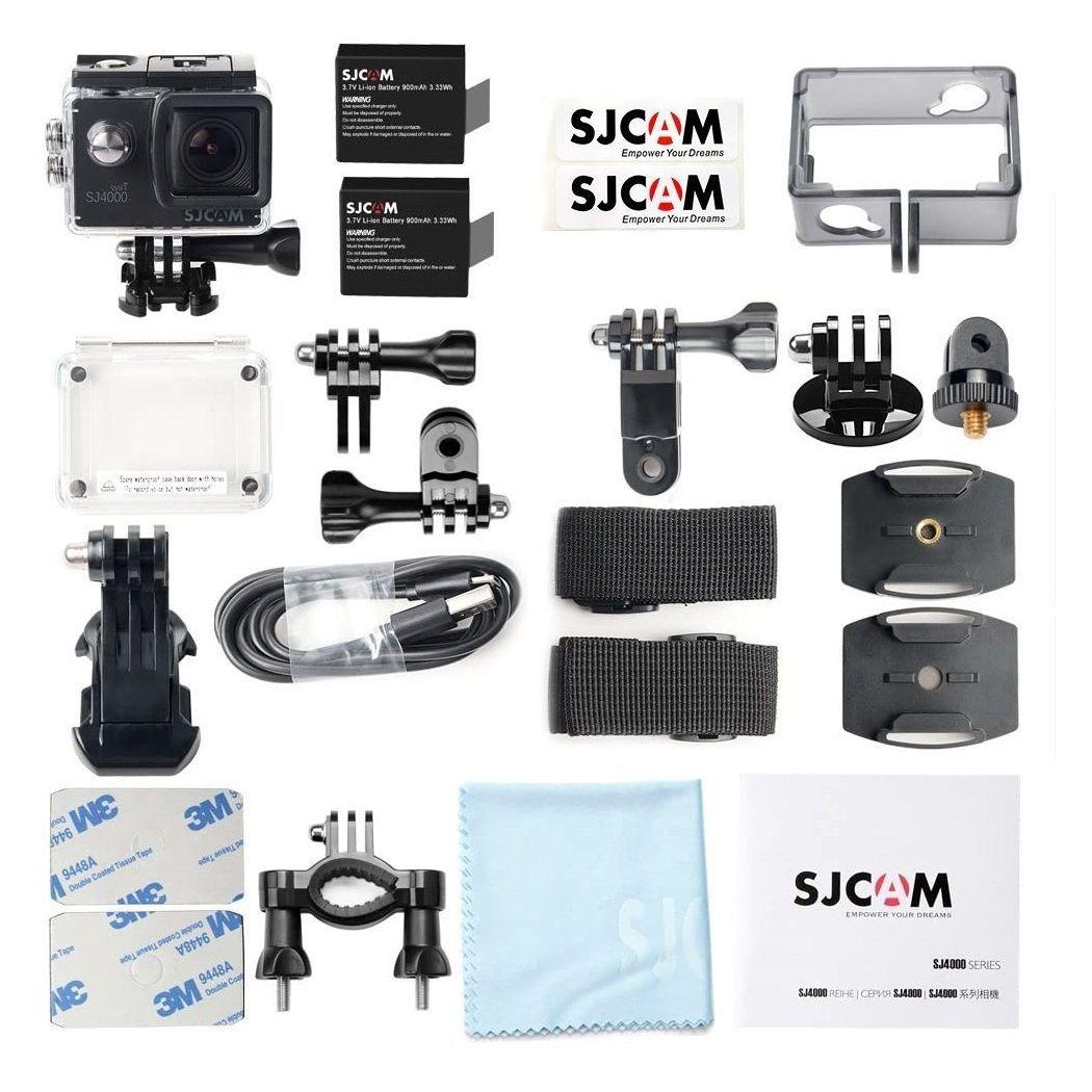 Camara Deportiva 2k SJCAM SJ4000  WIFI Cámara Sumergible 2 baterias-4