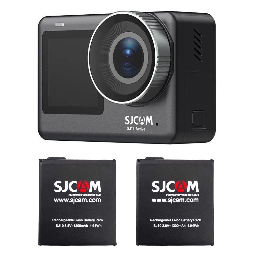 Cámara Deportiva 20MP 4K 30FPS Wifi 5G GYRO Sjcam SJ11 Dual  y 2 baterías-2