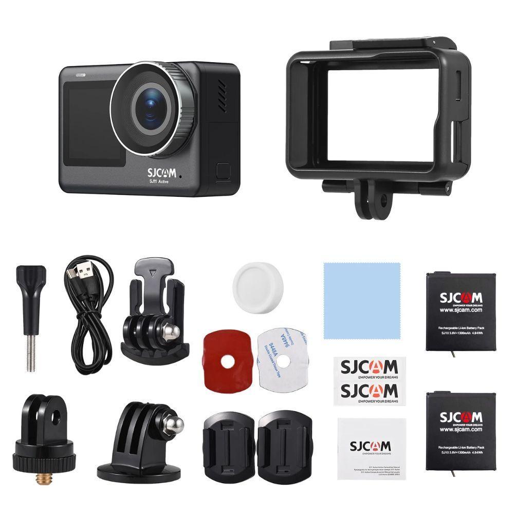Cámara Deportiva 20MP 4K 30FPS Wifi 5G GYRO Sjcam SJ11 Dual  y 2 baterías-5