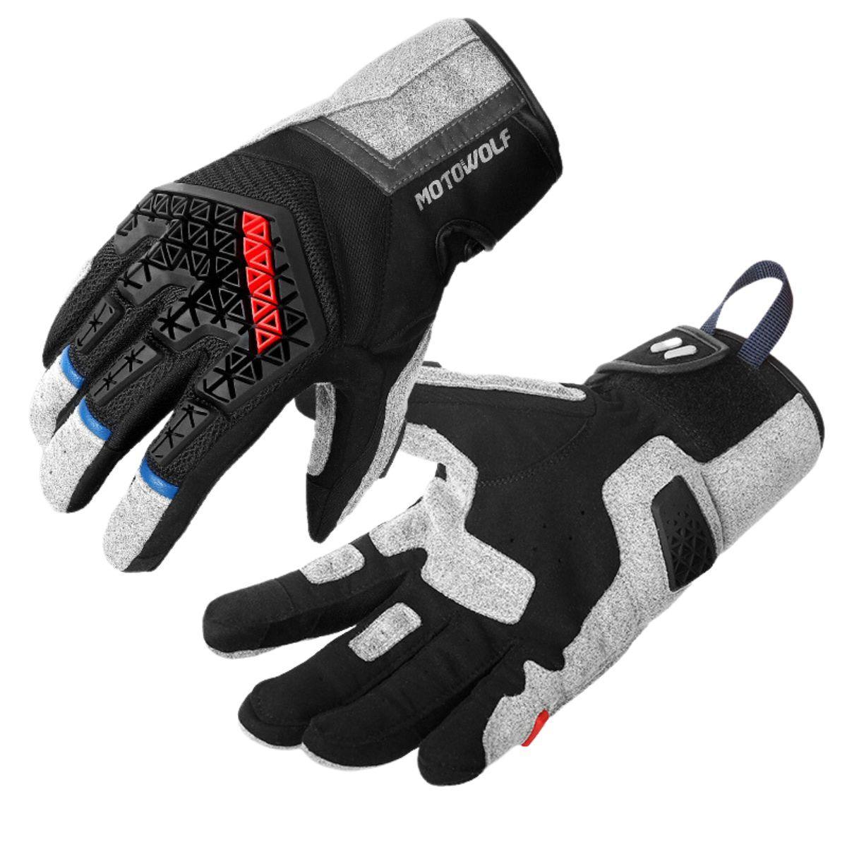 Guantes para motociclismo Motowolf 0338-3