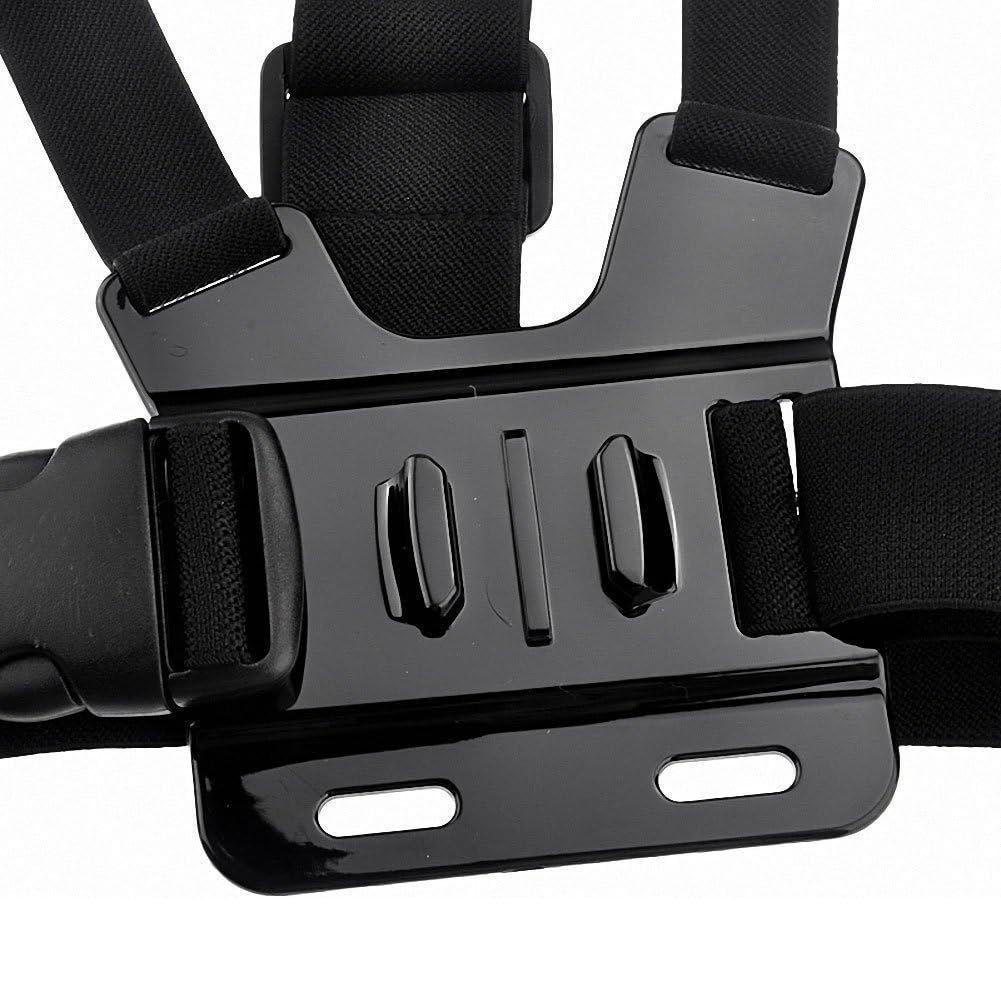 Set 5-en-1 Soporte Arnes Correa de Pecho Ajustable para GoPro & Smartphones-2