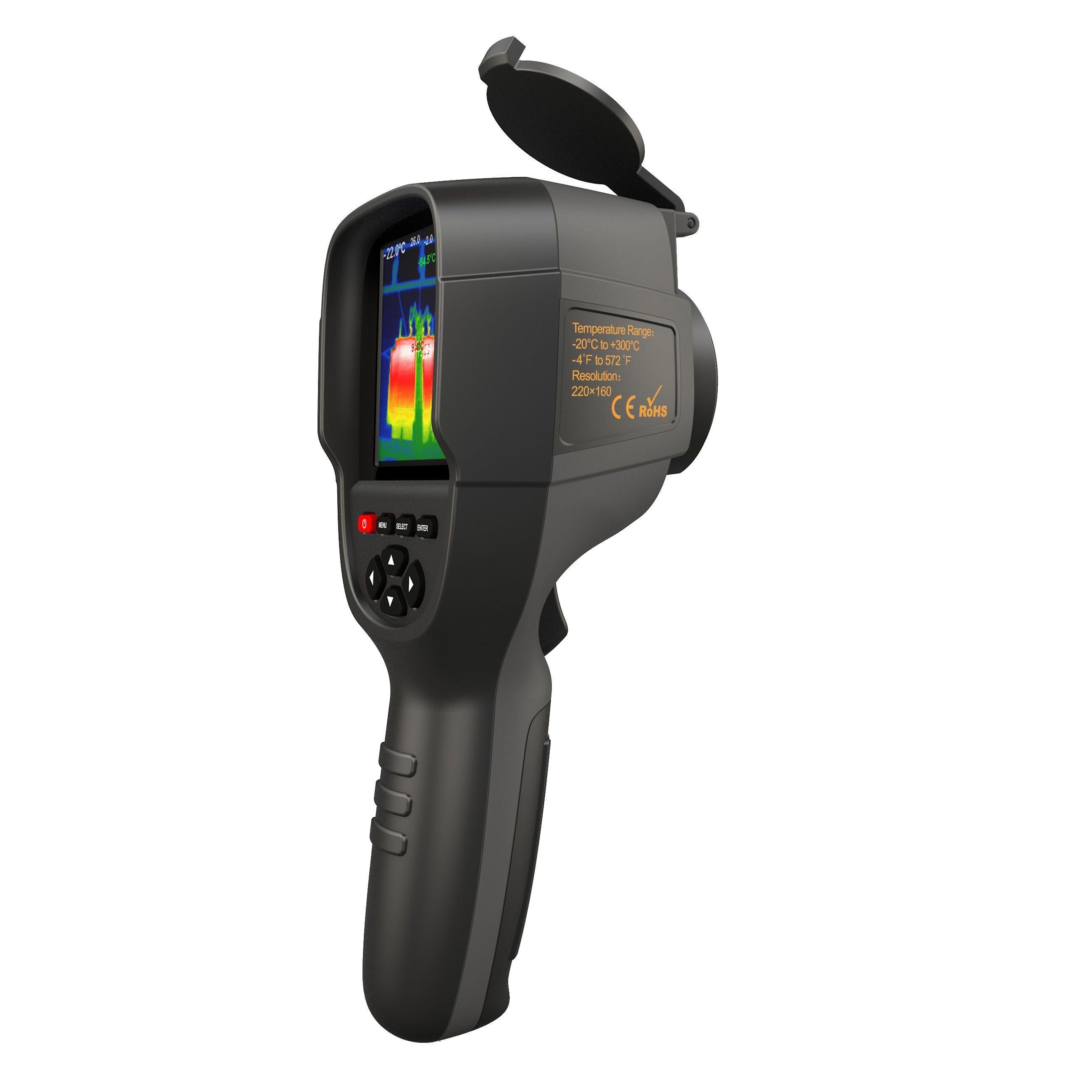 Cámara de imágenes Térmicas 220x160 HTI HT-18 Cámara termográfica-1