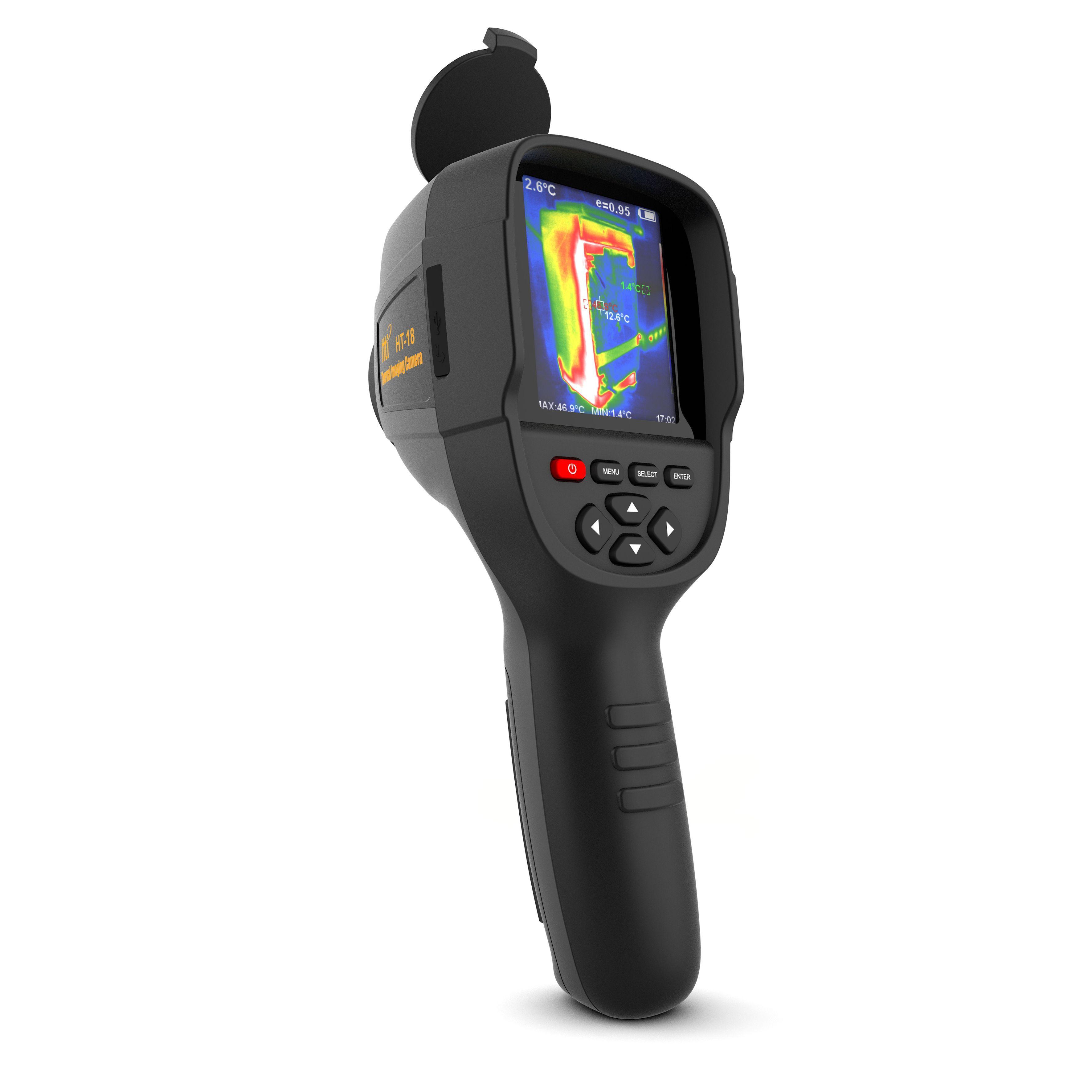 Cámara de imágenes Térmicas 220x160 HTI HT-18 Cámara termográfica-7