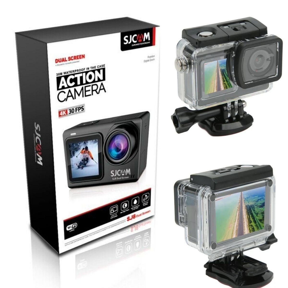 Cámara Deportiva SJCAM SJ8  Dual 4K 30FPS Estabilizador giroscópico -6