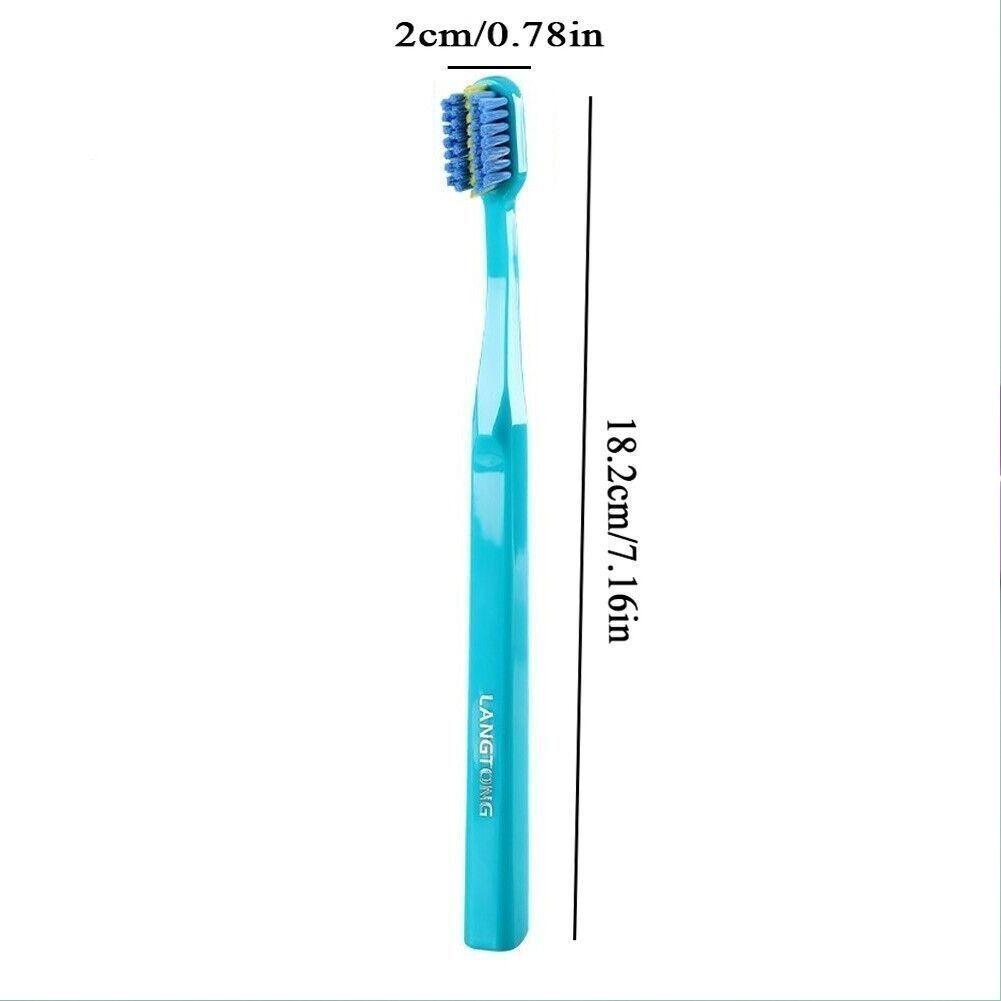 Pack 3 cepillos de dientes para ortodoncia Langton-3