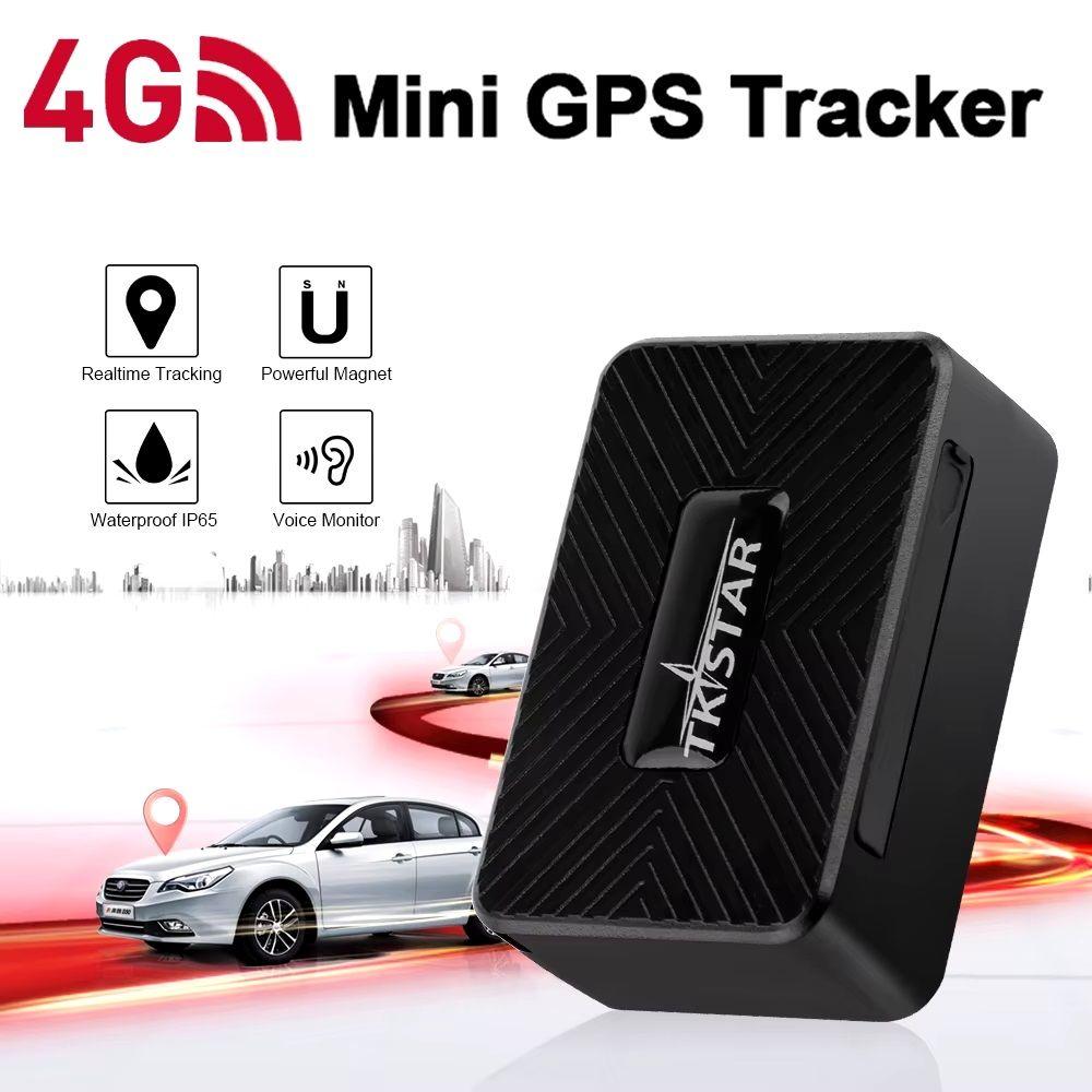 Mini Rastreador GPS magnético recargable de 1500mAh Tkstar TK913 4G configurado con SIM-5