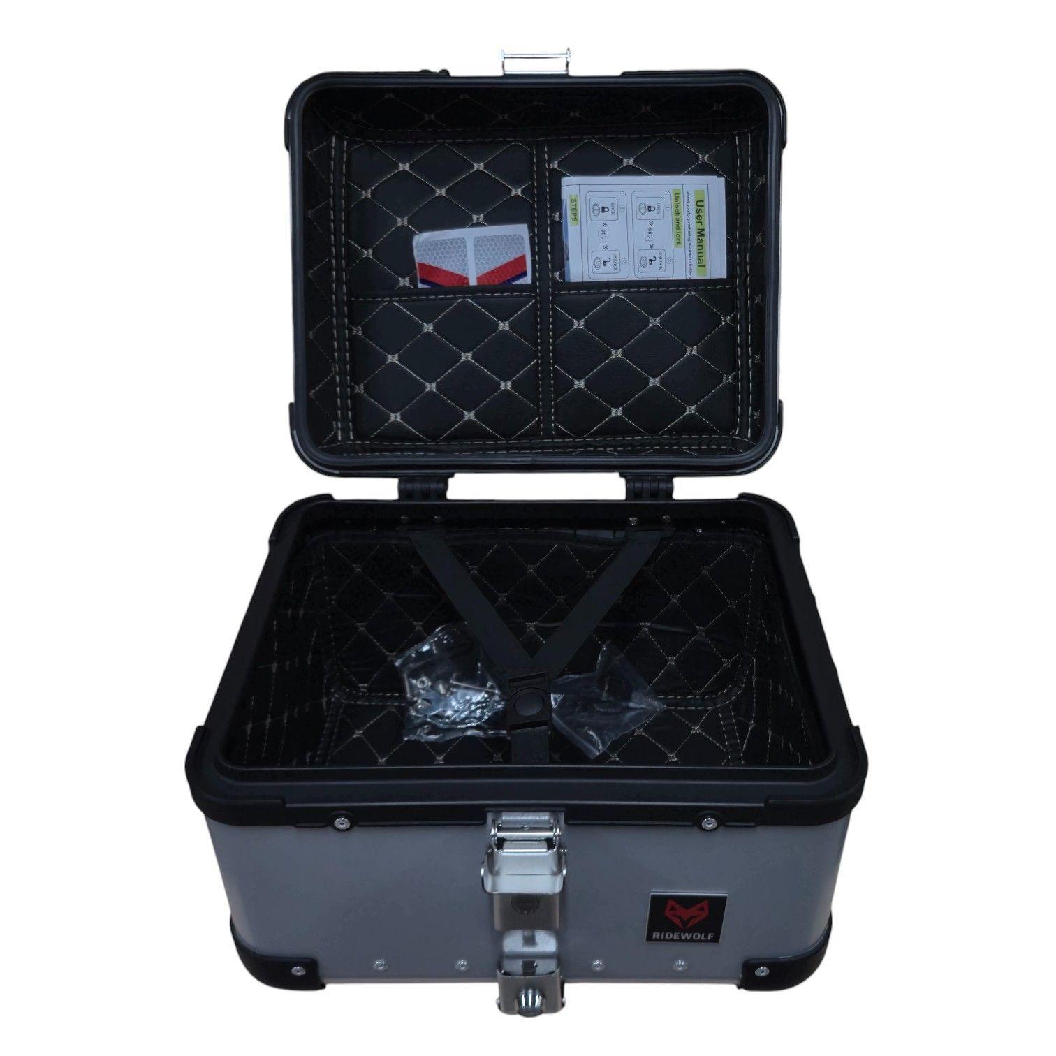 Baúl Top Case para motocicleta 40L RIDEWOLF 0710-40 -3