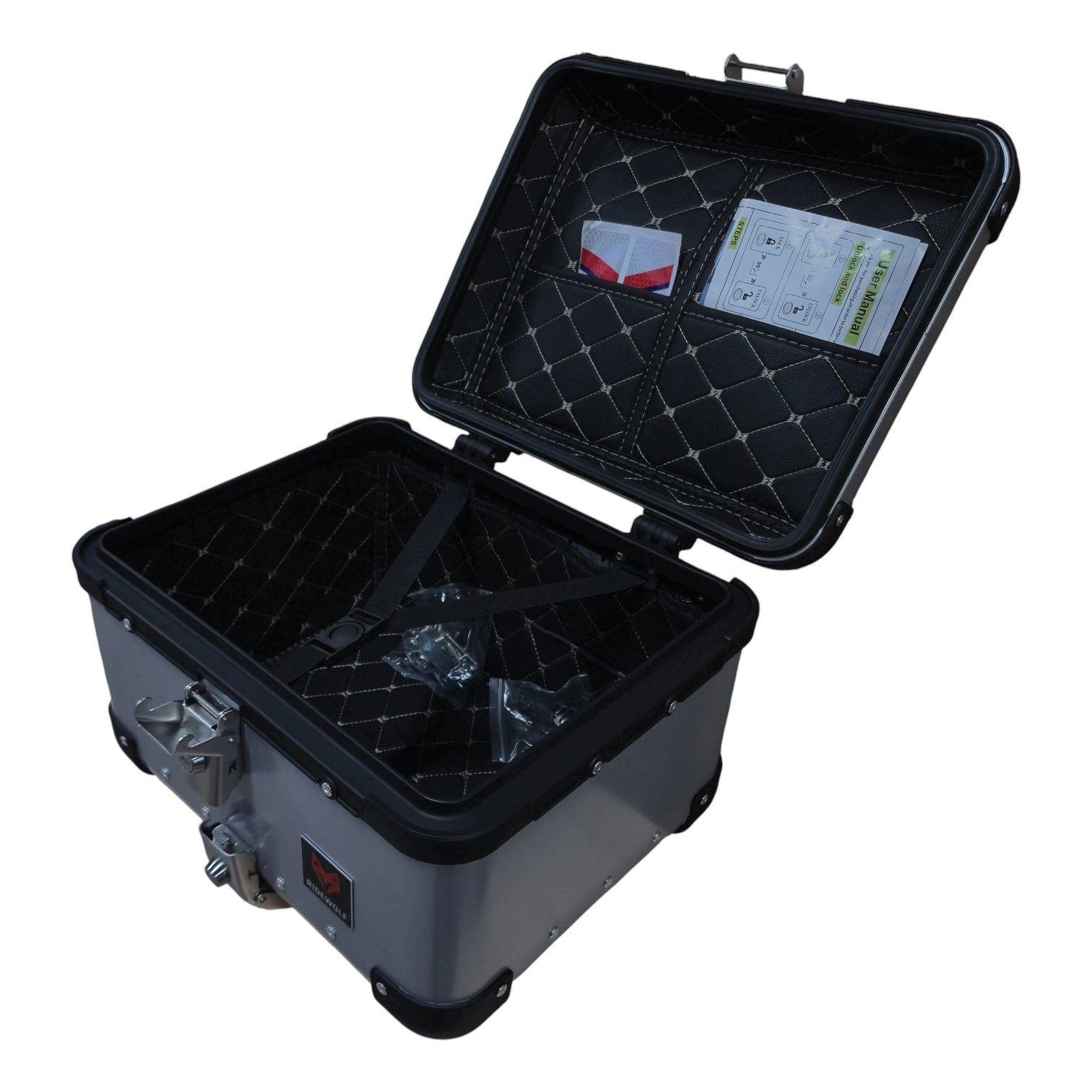 Baúl Top Case para motocicleta 40L RIDEWOLF 0710-40 -4