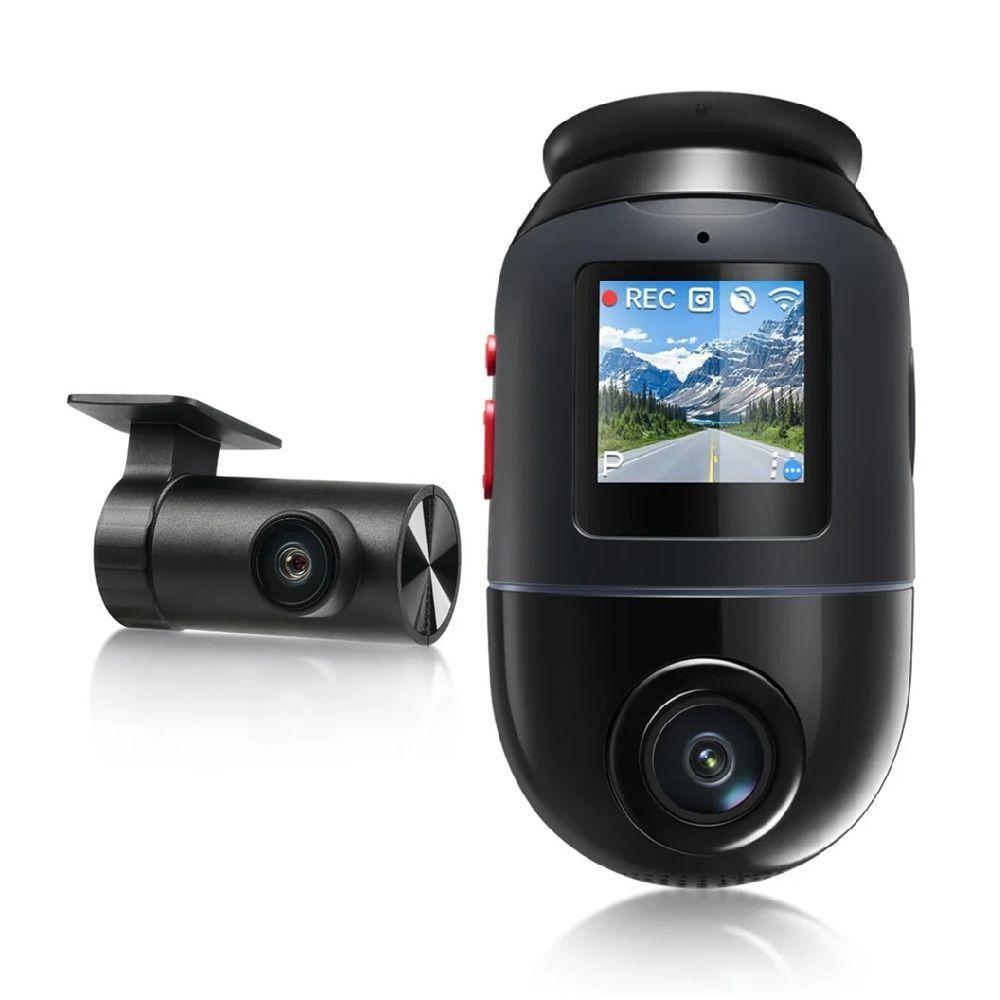 Set doble Cámara para vehículo frontal 360° 4K HDR 60fps trasera 1080p 70mai X800-2 + Kit UP04-2