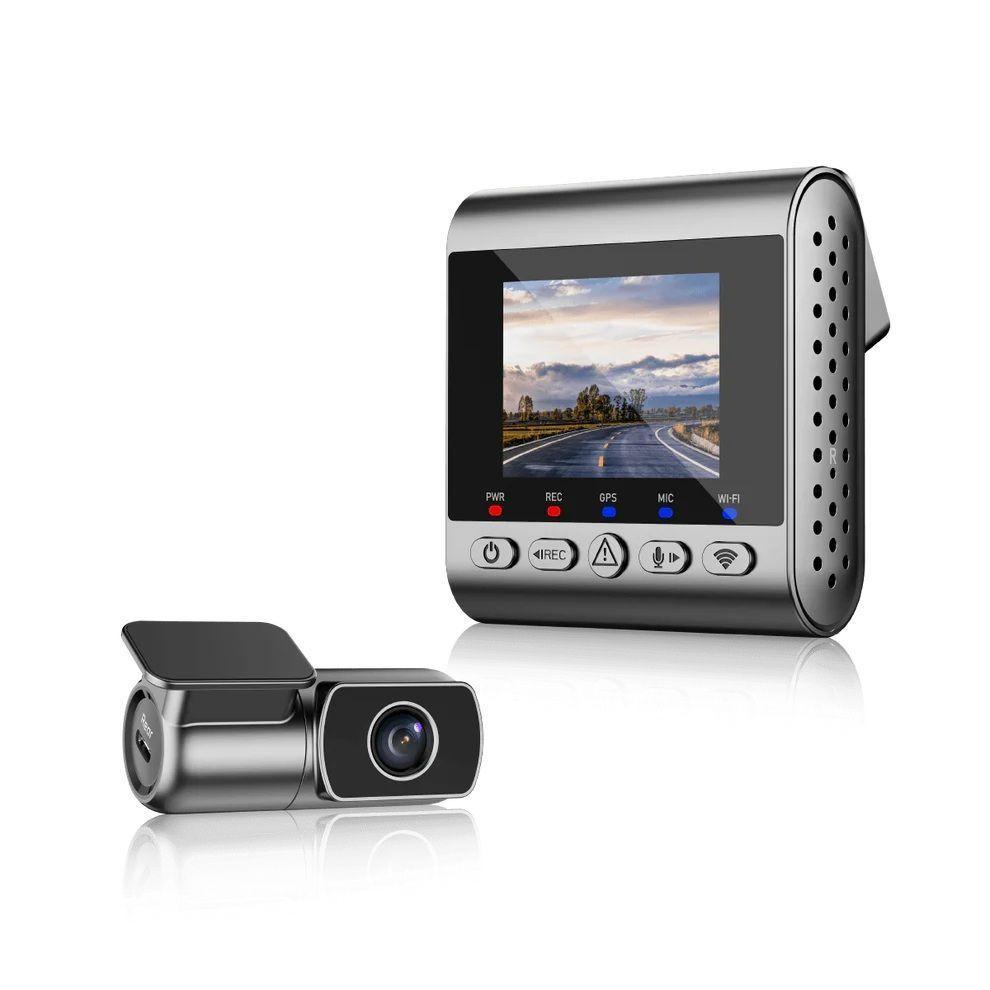 Set Cámara Vehículo Dual 4K + Trasera 1080p GPS WiFi M60-2