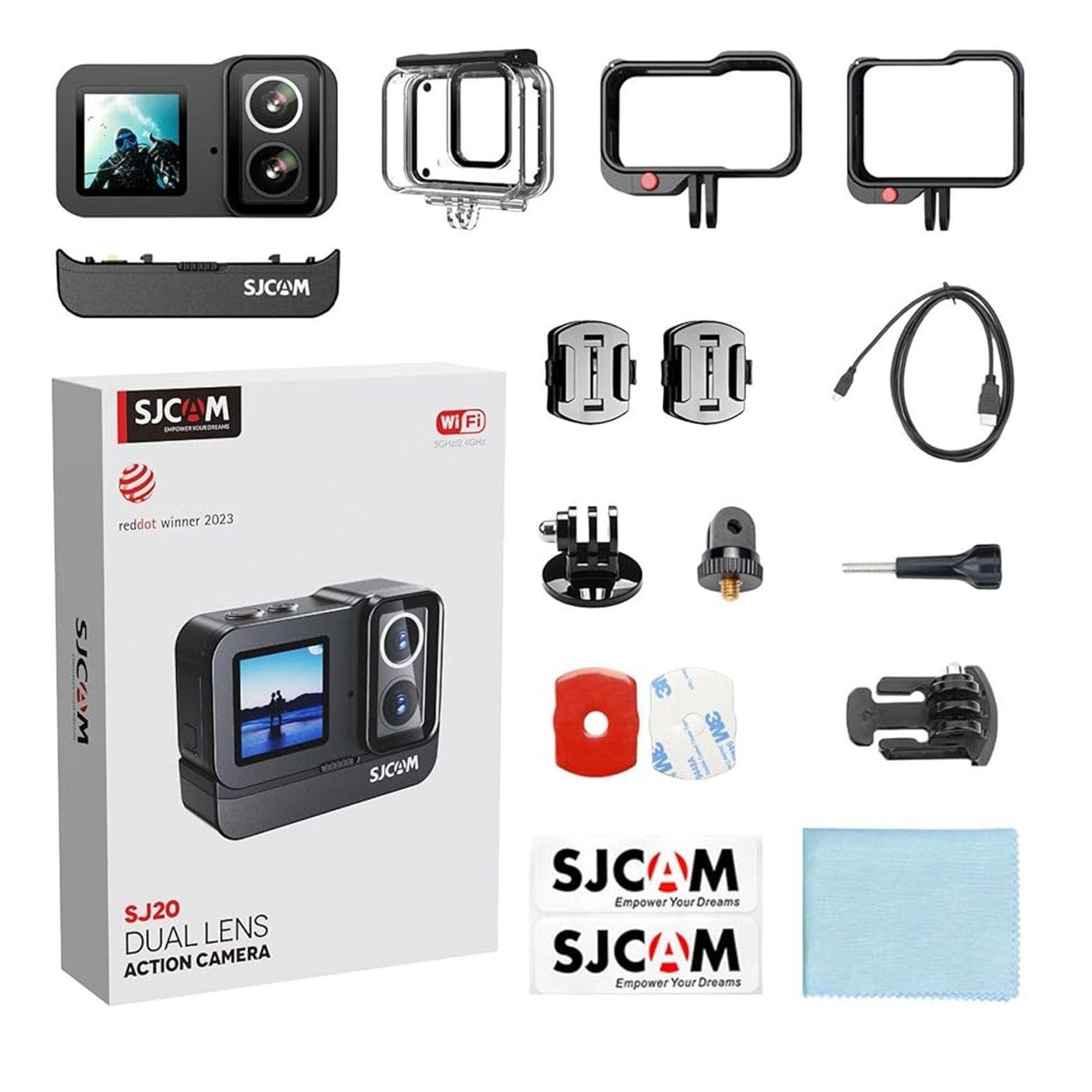 Cámara Deportiva SJCAM SJ20 doble lente 20MP 4K GYRO Wifi Impermeable 30M-5