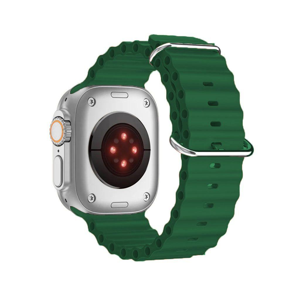 Reloj Inteligente Bluetooth llamadas 2.02” 380mAh HW8 ULTRA MAX - verde-2