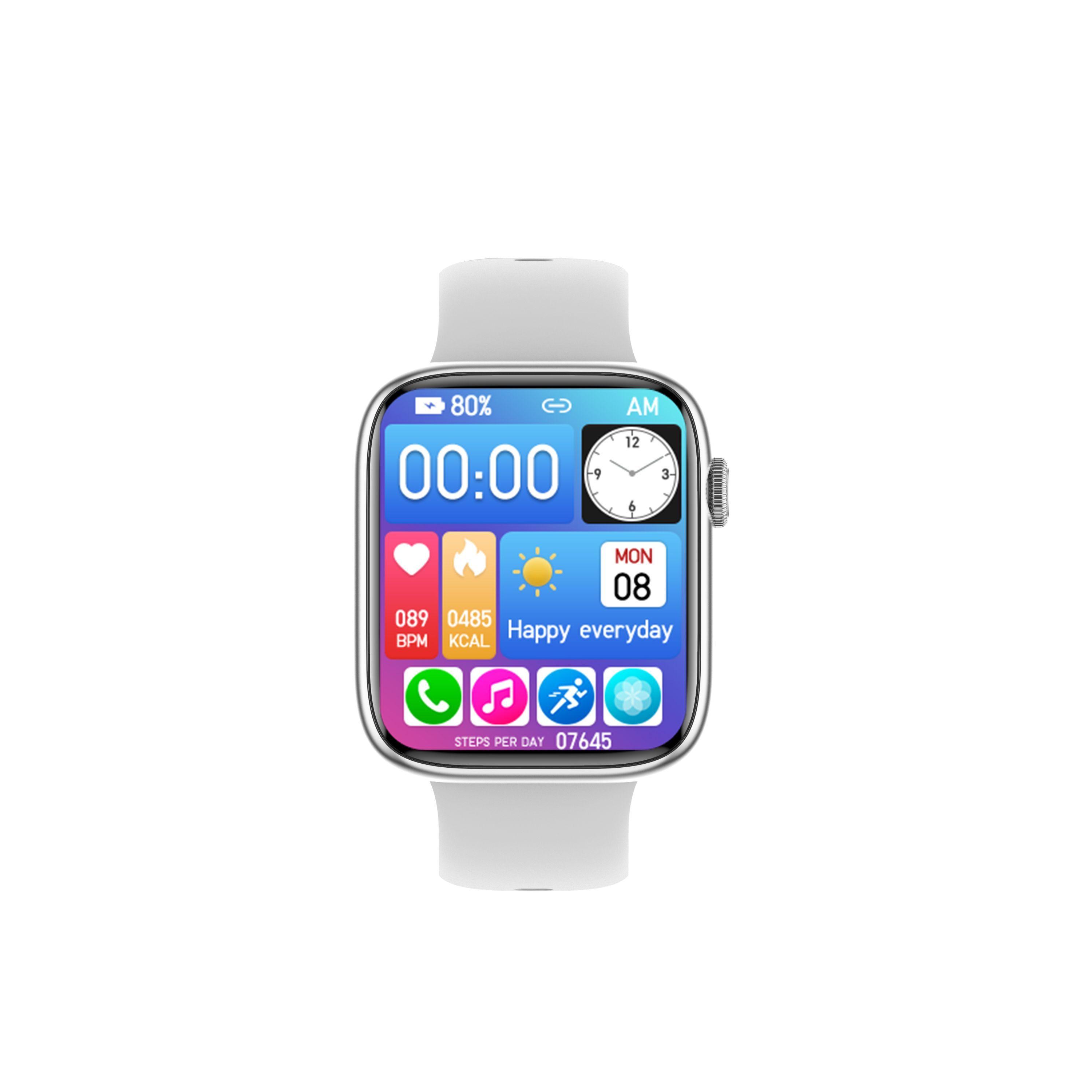 Smartwatch NO.1 DT103 Reloj Inteligente Bluetooth llamadas - plata-4