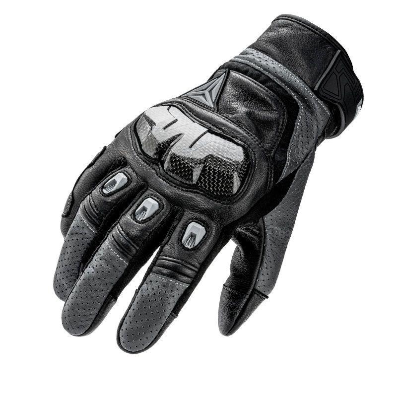 Guantes De Cuero Motowolf 0305C Para Moto Táctiles Con Protección-3