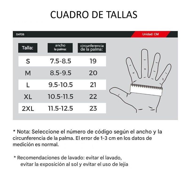 Guantes De Cuero Motowolf 0305C Para Moto Táctiles Con Protección-7
