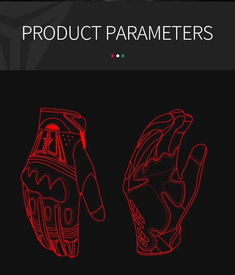 Guantes de para Motociclismo Motowolf 0304-9