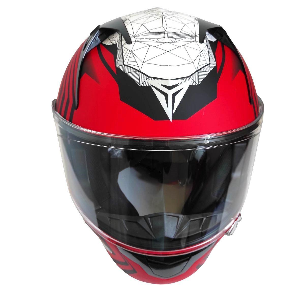 Casco De Protecci n Integral Para Motociclismo Motowolf MDL0101 Orangutan-5