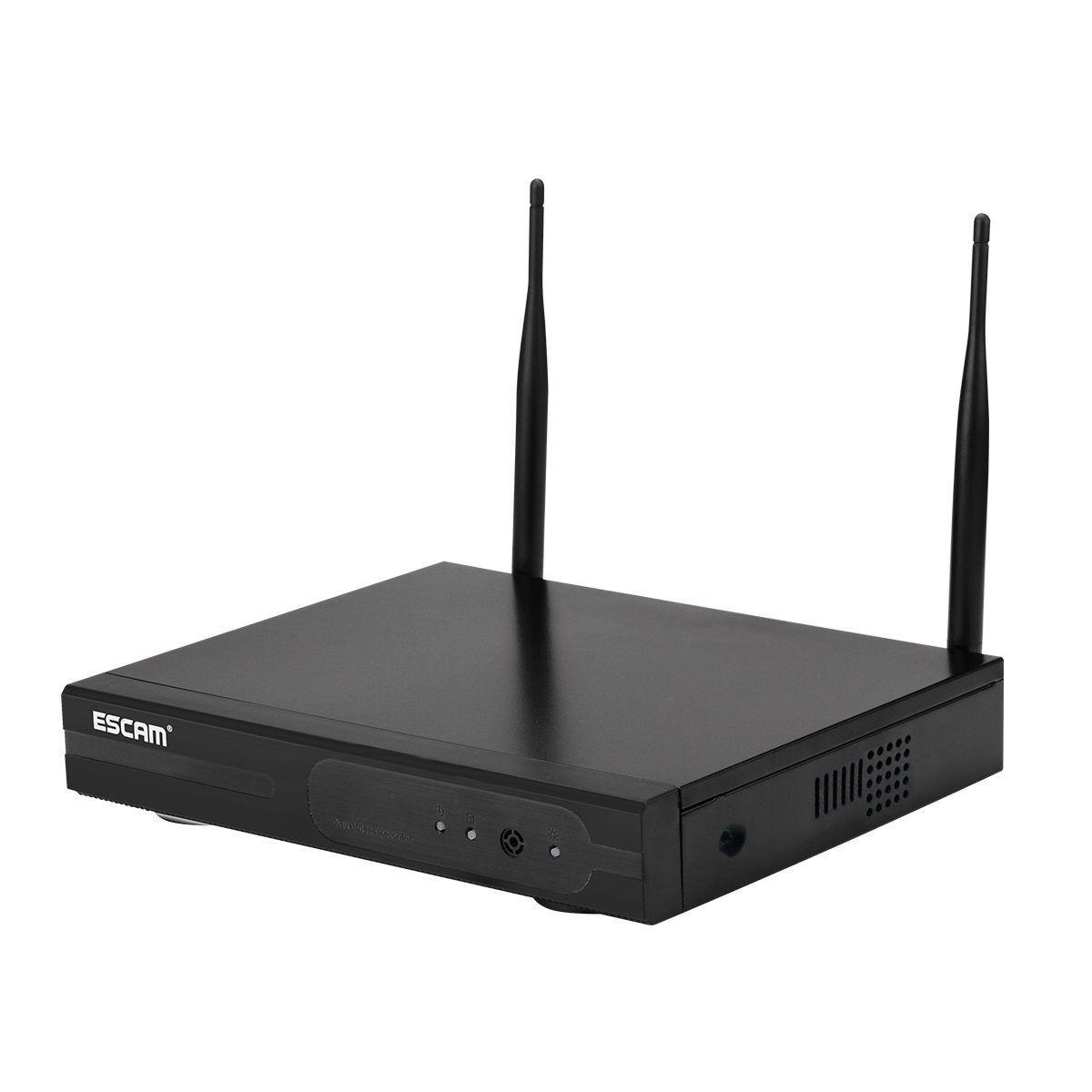 Kit NVR 4 Cámaras de seguridad IP Wifi 1296P Escam WNK403 3MP-3