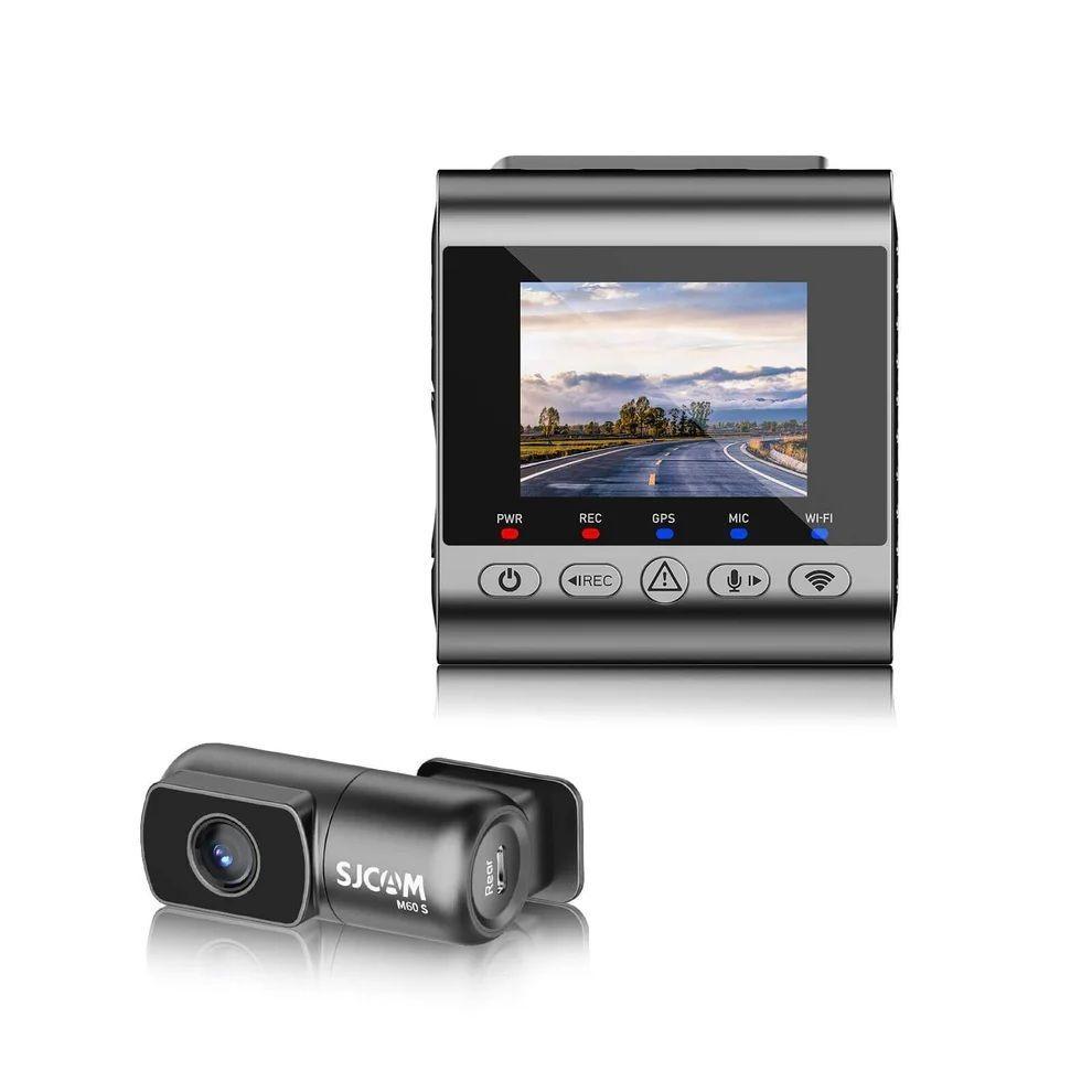 Set Cámara Vehículo 4K + Trasera GPS WiFi SJCAM M60S-2-3