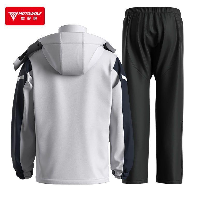 Traje Impermeable Motowolf MDL0405 Hombre Moto 190T Resistente al Agua-2