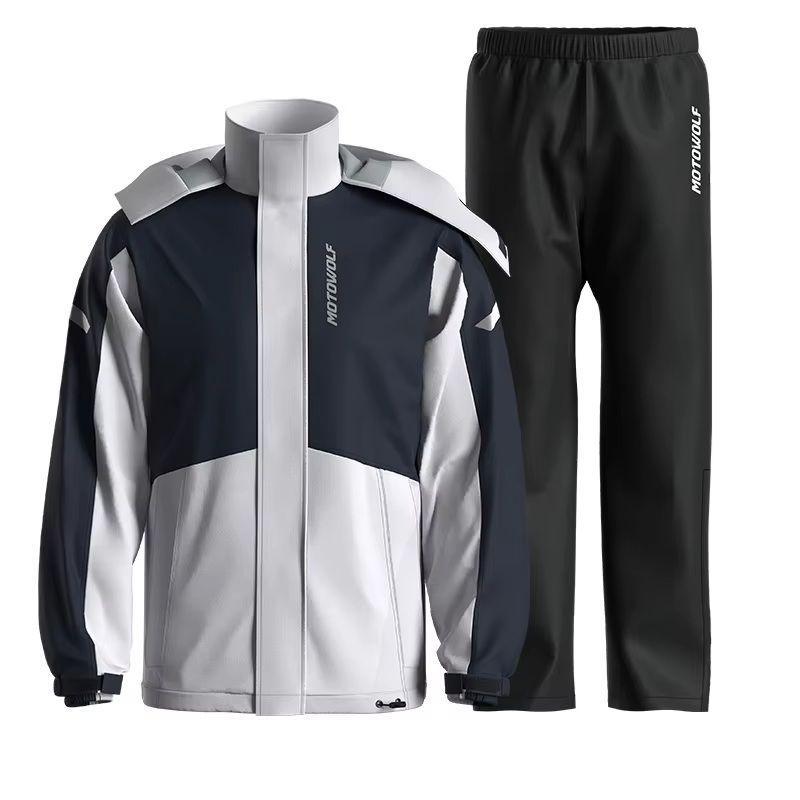 Traje Impermeable Motowolf MDL0405 Hombre Moto 190T Resistente al Agua-3