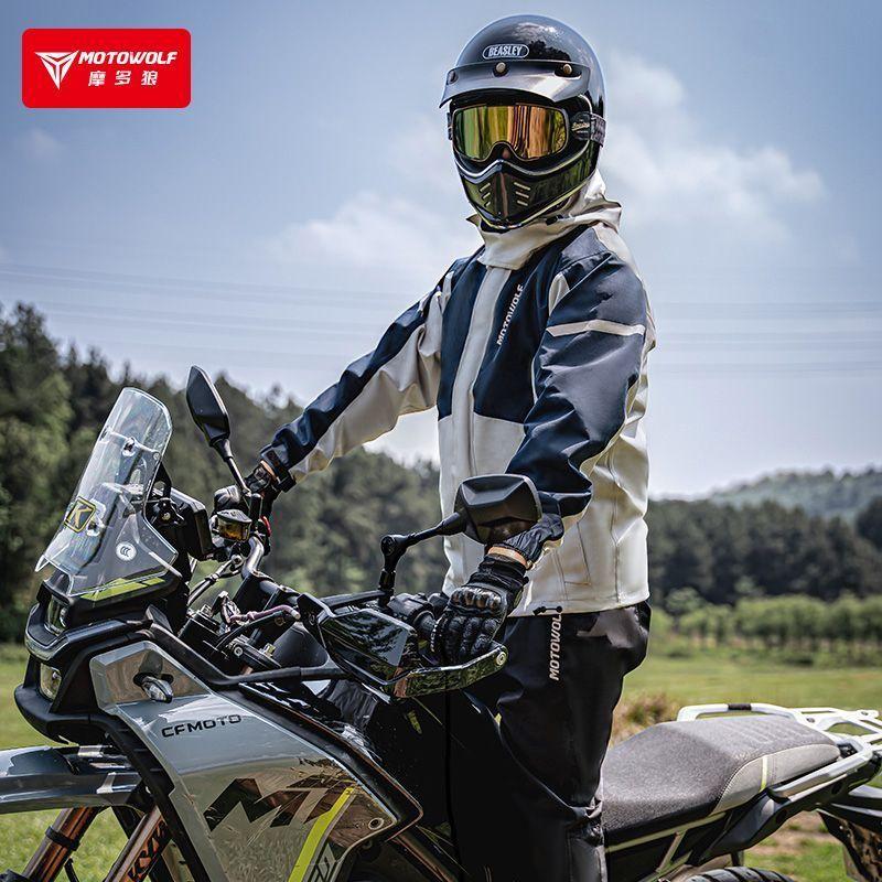 Traje Impermeable Motowolf MDL0405 Hombre Moto 190T Resistente al Agua-6