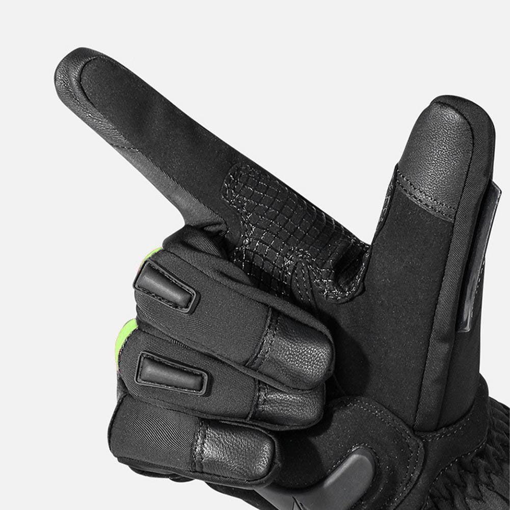 Guantes para motociclismo de Invierno Motowolf MDL0318 - Gris-3