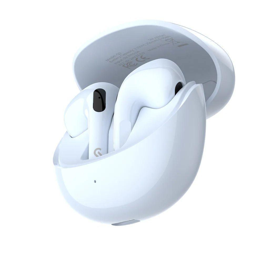 Audifonos Semi In Ear, Bluetooth 5.3, IPX5, 20 h, carga rápida, Sounarc Q3-2