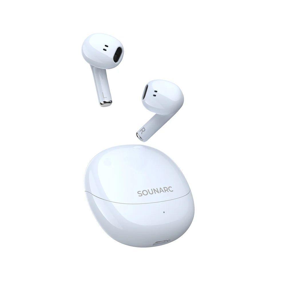 Audifonos Semi In Ear, Bluetooth 5.3, IPX5, 20 h, carga rápida, Sounarc Q3-3
