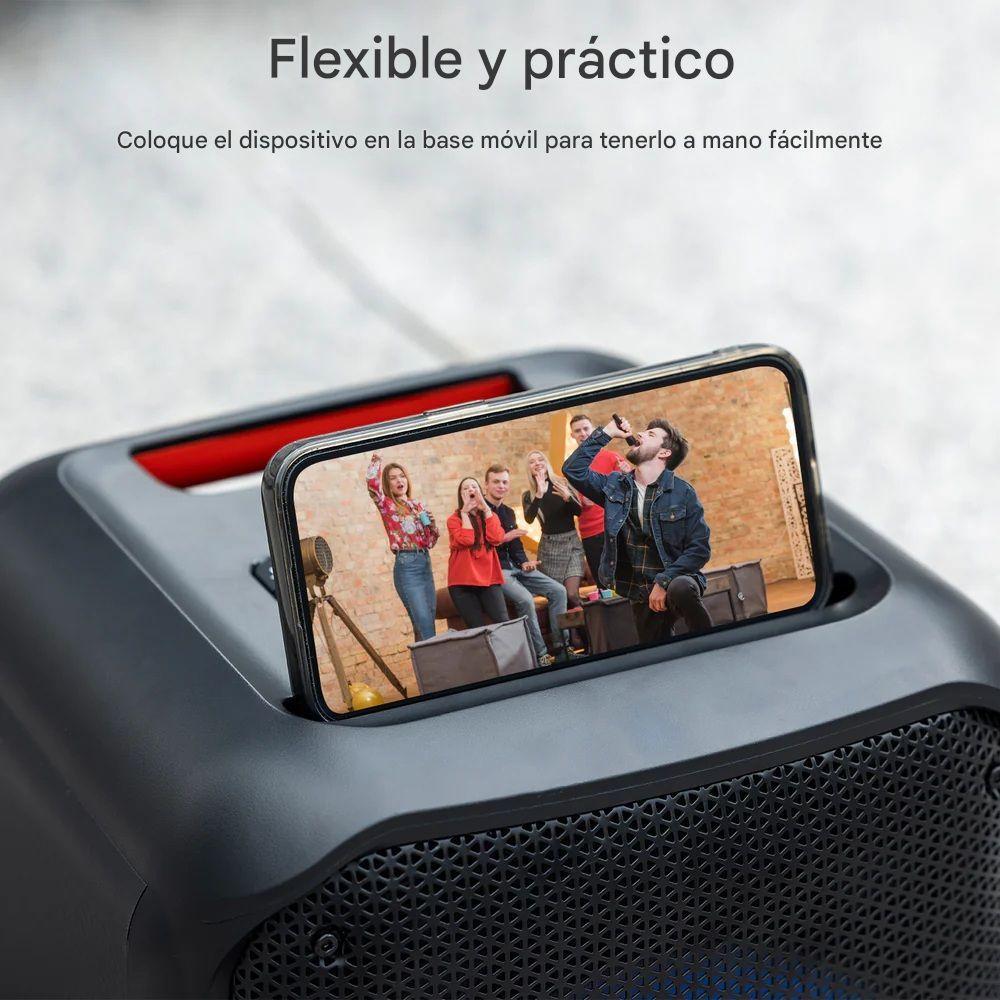 Parlante Fiesta 80W Bluetooth 5.3 Batería 10000mAh RGB 13H Sounarc L2-6