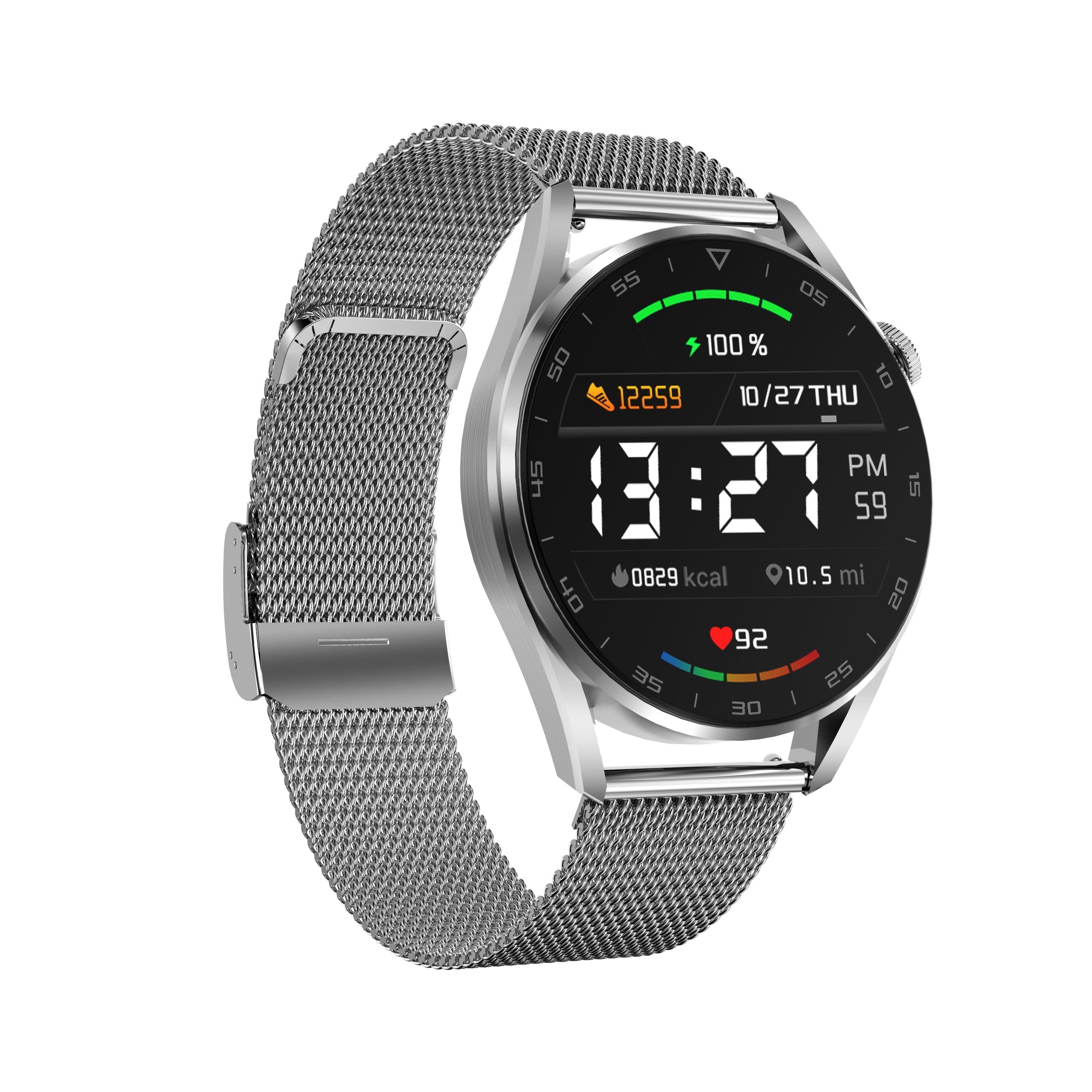 Smartwatch Reloj Inteligente Bluetooth 280 mAh 390x390 IP68 llamadas DT3 PRO - Silver-6