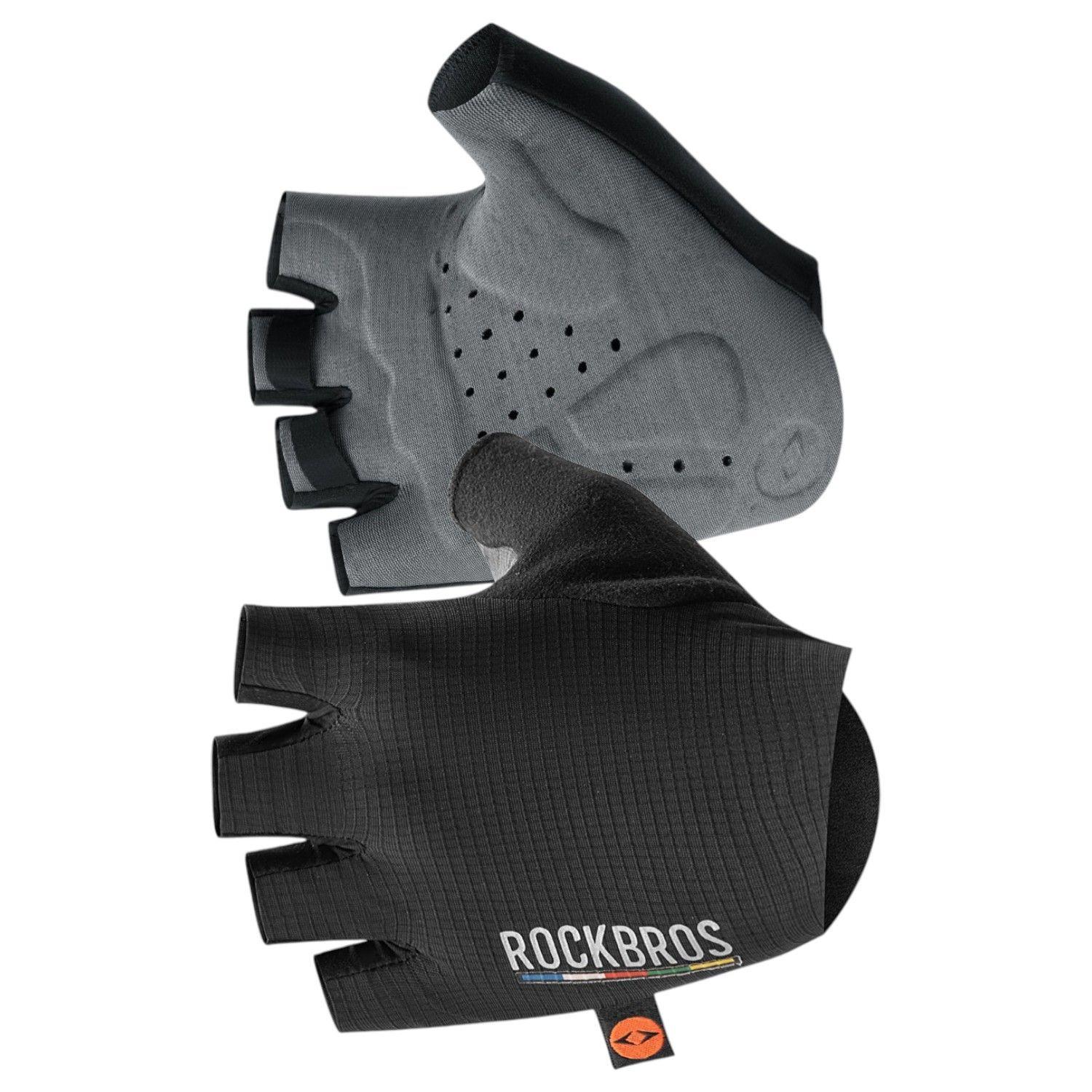 Guantes Ciclismo Transpirables, Antideslizantes Reflectantes ROCKBROS ROAD TO SKY TLS005-2