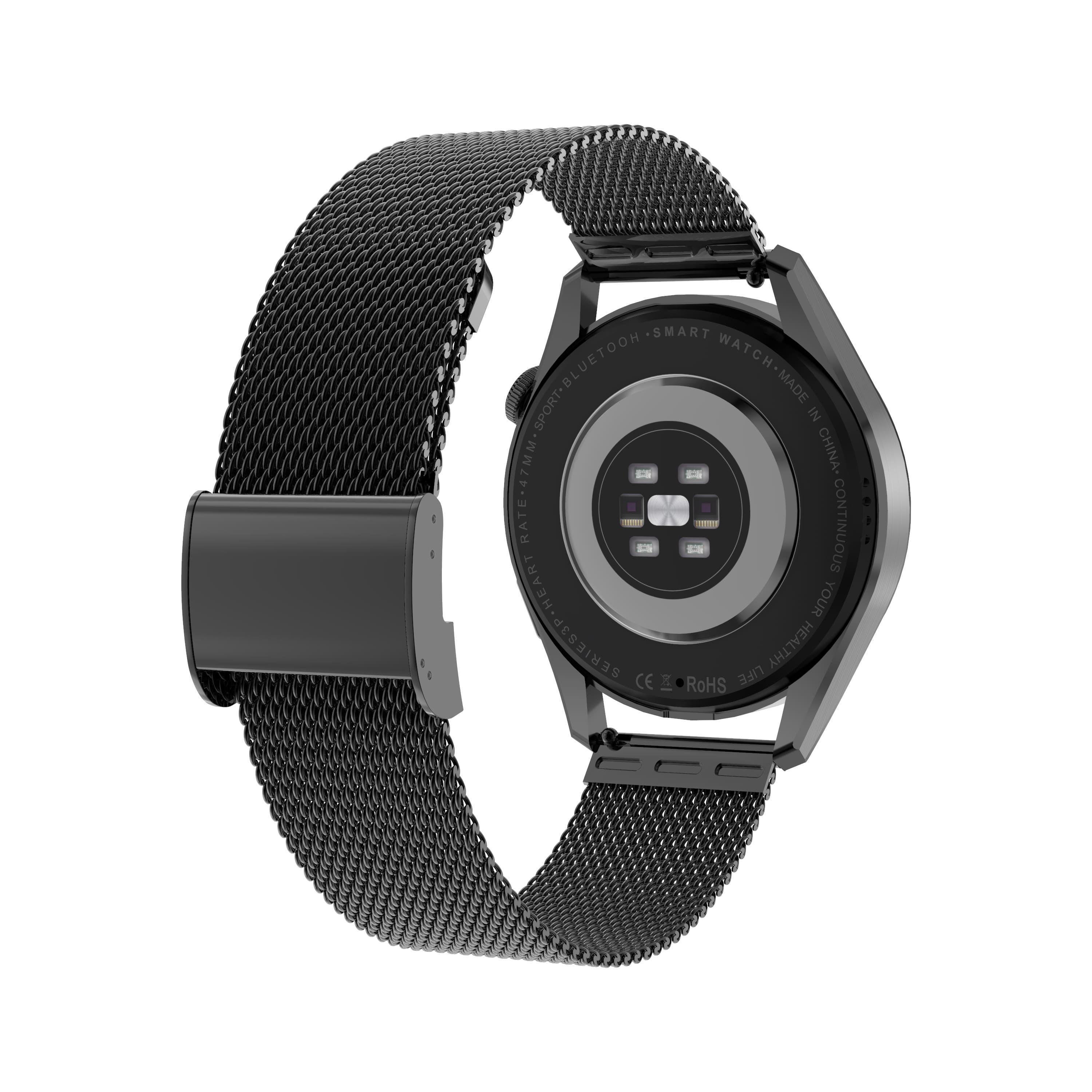 Smartwatch Reloj Inteligente Bluetooth 280 mAh 390x390 IP68 llamadas DT3 PRO - negro-3