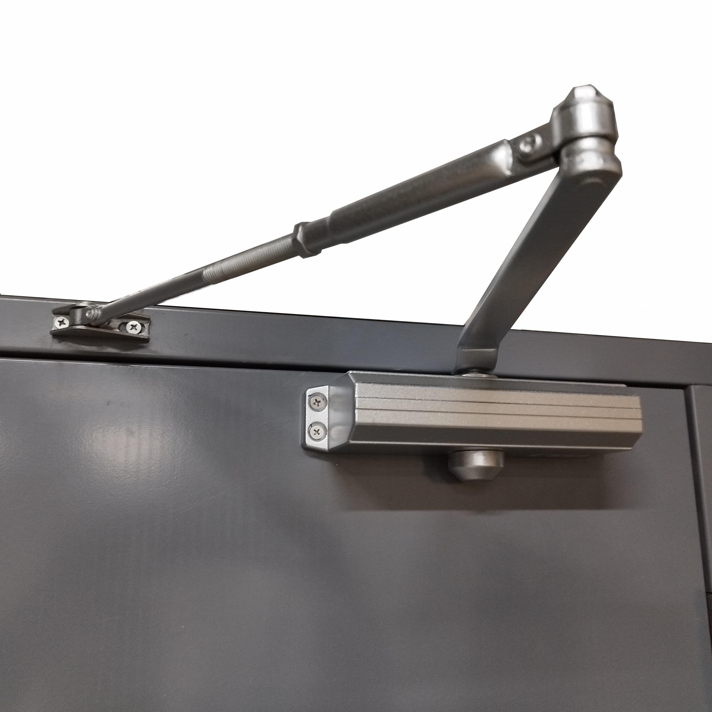 Puerta de Acero, puerta de seguridad aprueba de fuego F60 80x200cm - Izquierda-3
